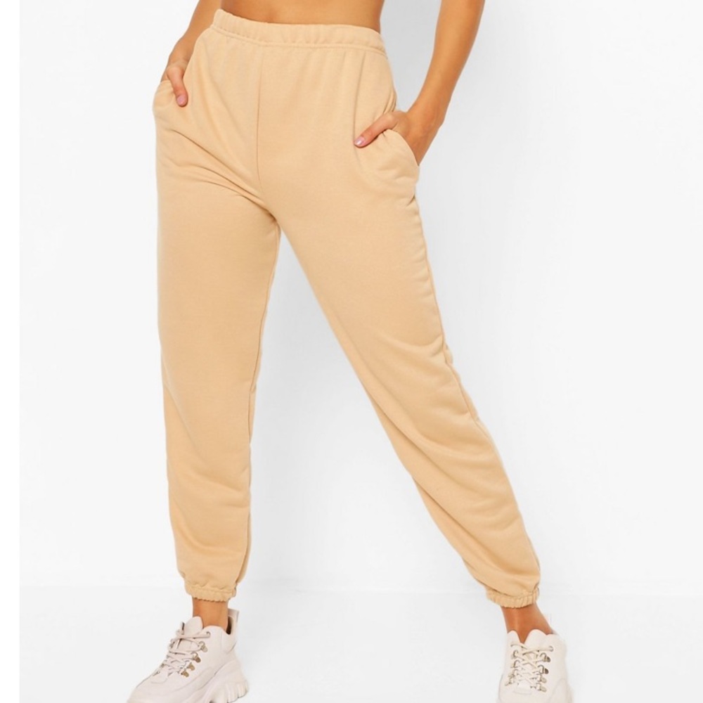 Tan joggers